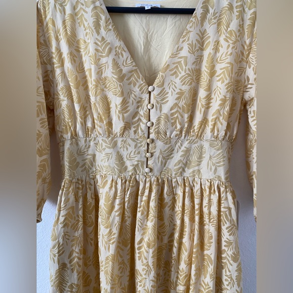 Women’s Maxi Yellow Women’s Dress Size Small - Picture 4 of 11